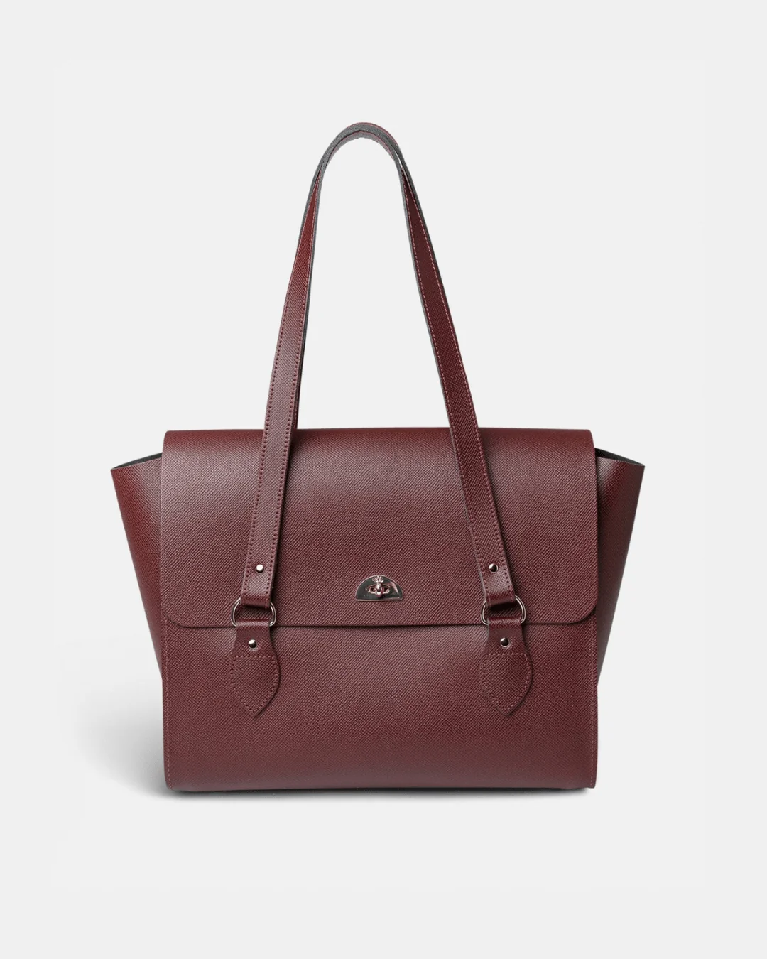The Emily - Oxblood Saffiano